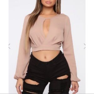 NWT Fashion Nova Plus - Keys Top